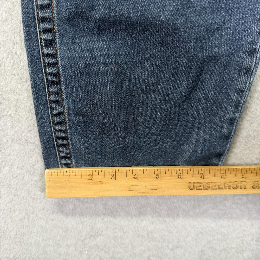 True Religion Jeans Mens 42W Blue Denim Rocco Slim Fit Casual - Picture 5 of 11